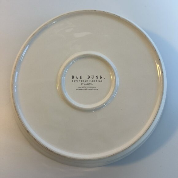 Rae Dunn Fall Collection Little Slice Of Heaven 9 " Pie Plate Dish Ceramic - Picture 3 of 6